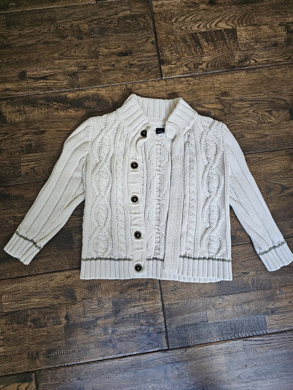 Baby Gap Boys Size 4 Cable Knit Button Sweater